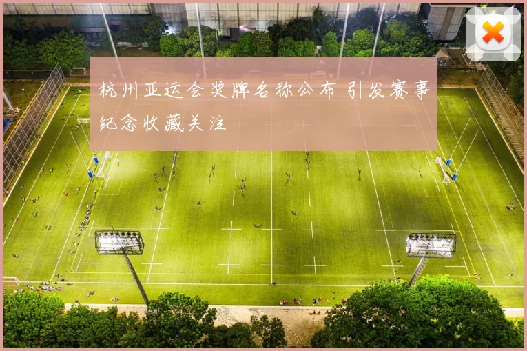 杭州亚运会奖牌名称公布 引发赛事纪念收藏关注